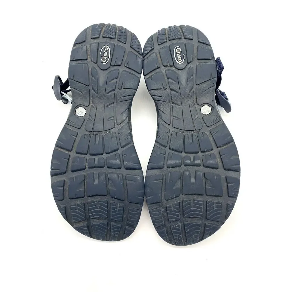 Chaco Classic Strappy Sport Sandal Aztec Design Blue Women's Size 6M - Picture 9 of 10